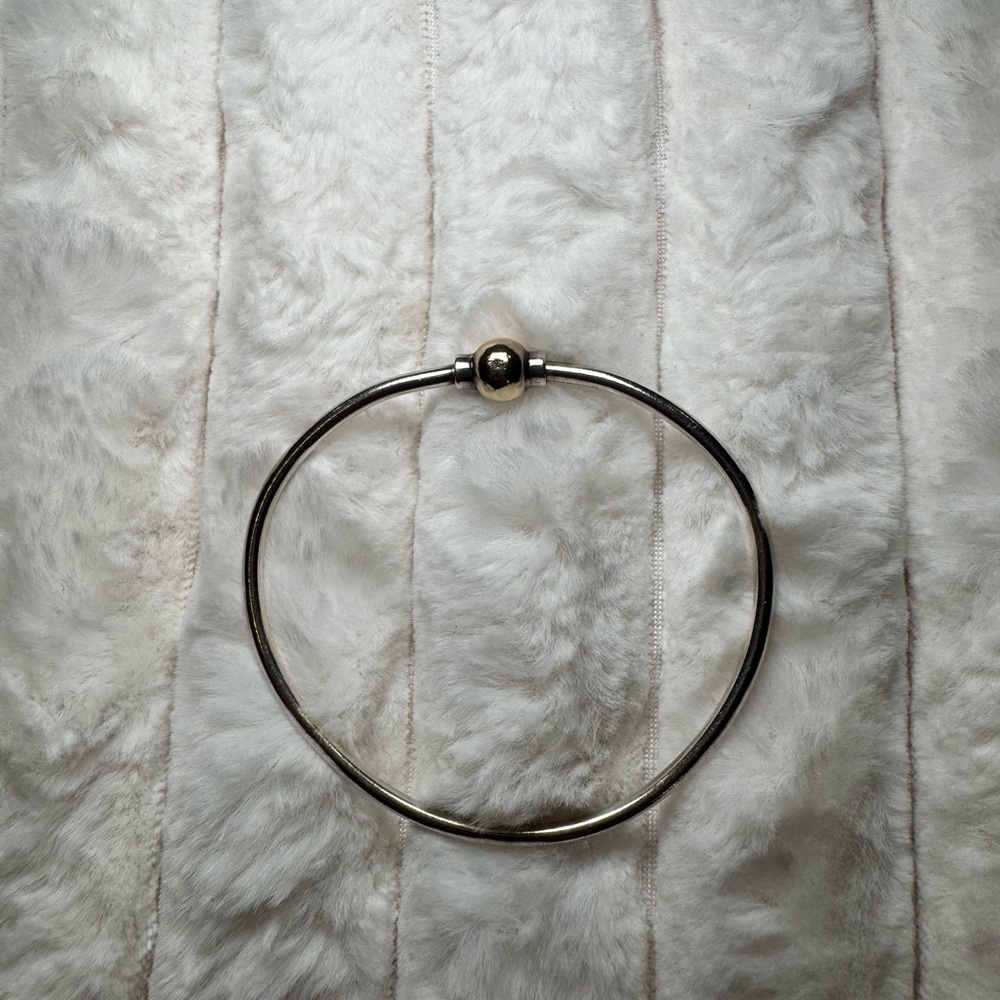 Cape Cod Silver and Gold Bead Bracelet size 6.5 - Picture 4 of 8